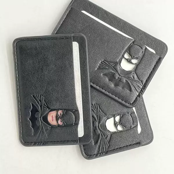Popular on Xiaohongshu: Batman ID card holder, abstract and funny superhero design, black ID card cover