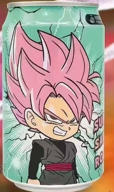 Импортированный из Тайваня Dragon Ball Семь драконьи локомотив фильм издание фруктовая сода аниме мультфильм 330мл