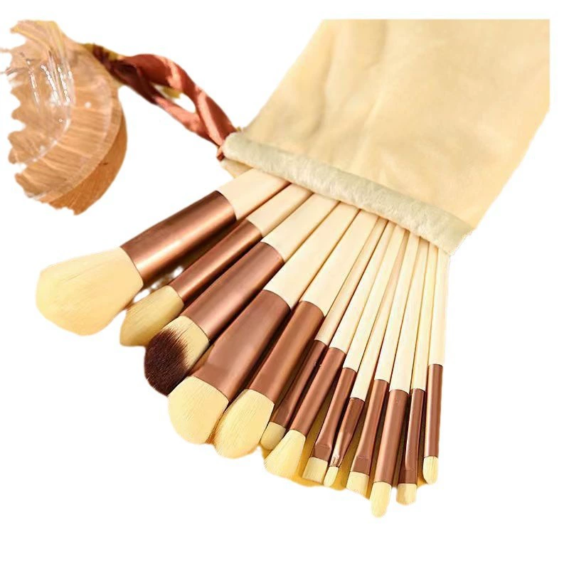 Brush, soft eye shadow, handheld face blush, 13 pieces, full set