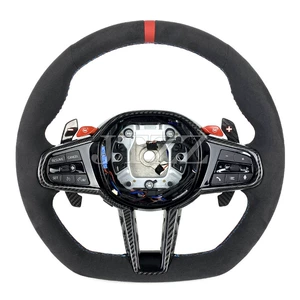 BMW G20 G30 G38 M3 M5 M6 üçün MP dəri karbon lifli sükan