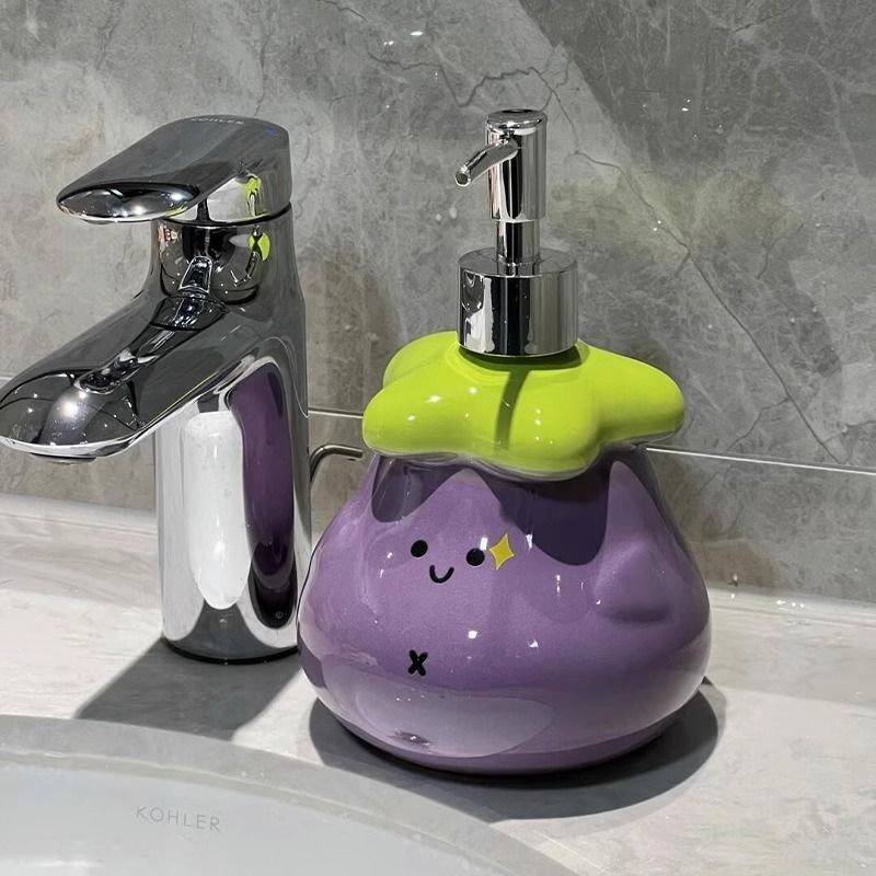 茄子分装瓶洗发水沐浴露洗手液旅行便携按压