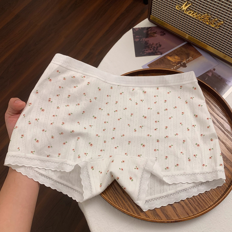 【森系優しい】レディースボクサーパンツ レディース安全パンツ ツーインワン 10A 綿抗菌クロッチ|undefined