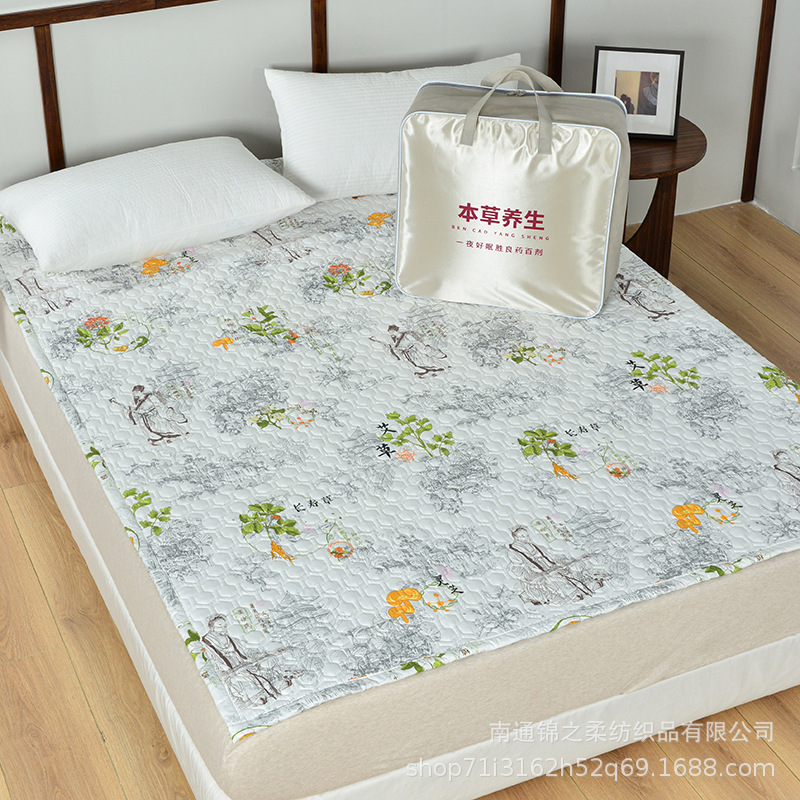 Factory Direct Sales of Herbal Mats, Traditional Chinese Medicine Mats, Herbal Health Mats, Travel Sales Reviews, Soft Mattress Conductivity Experiments, Live Broadcast