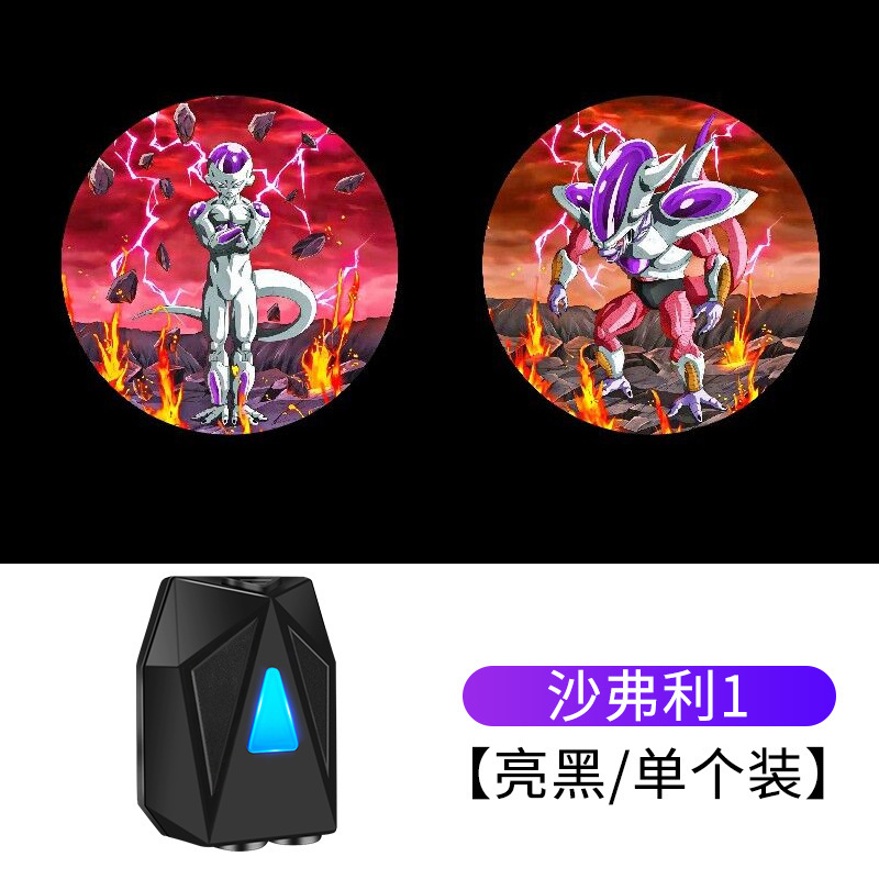 Dinámico Luz de bienvenida coche que lleva coche eléctrico motocicleta proyector de dibujos animados iluminación de la puerta luz del piso luz decorativa de la atmósfera