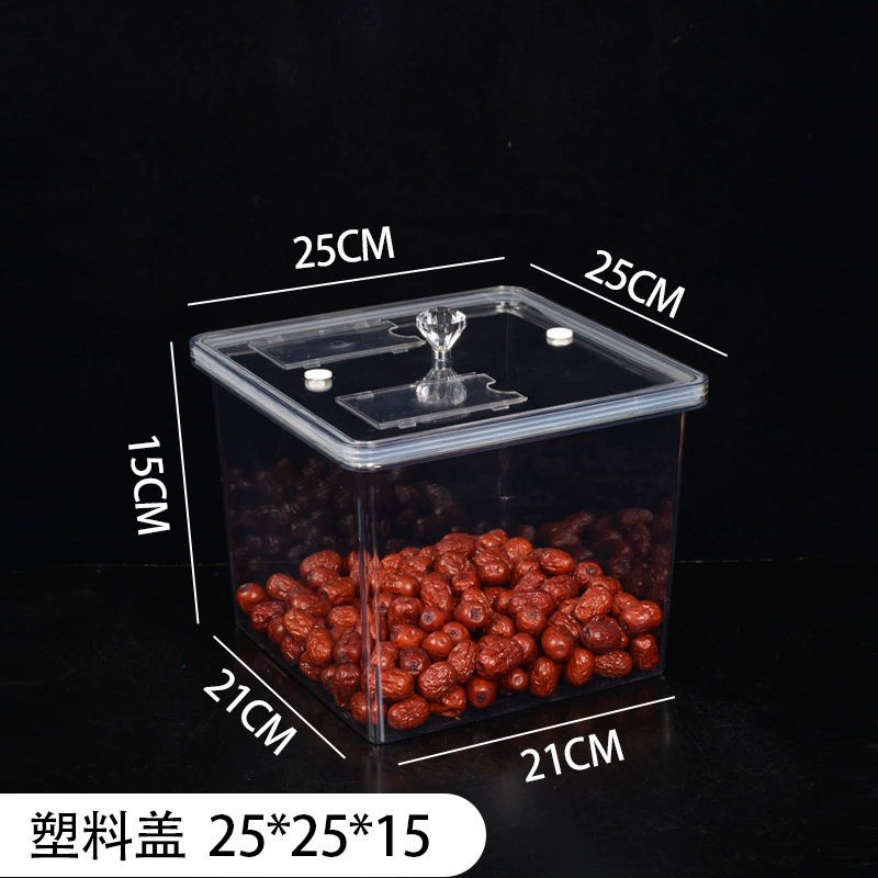 Витрина для продуктов в супермаркете, подсолнечные семечки, жареные семена и орехи, витрина для полок с сухофруктами, стол для сухих закусок, прозрачная герметичная банка.