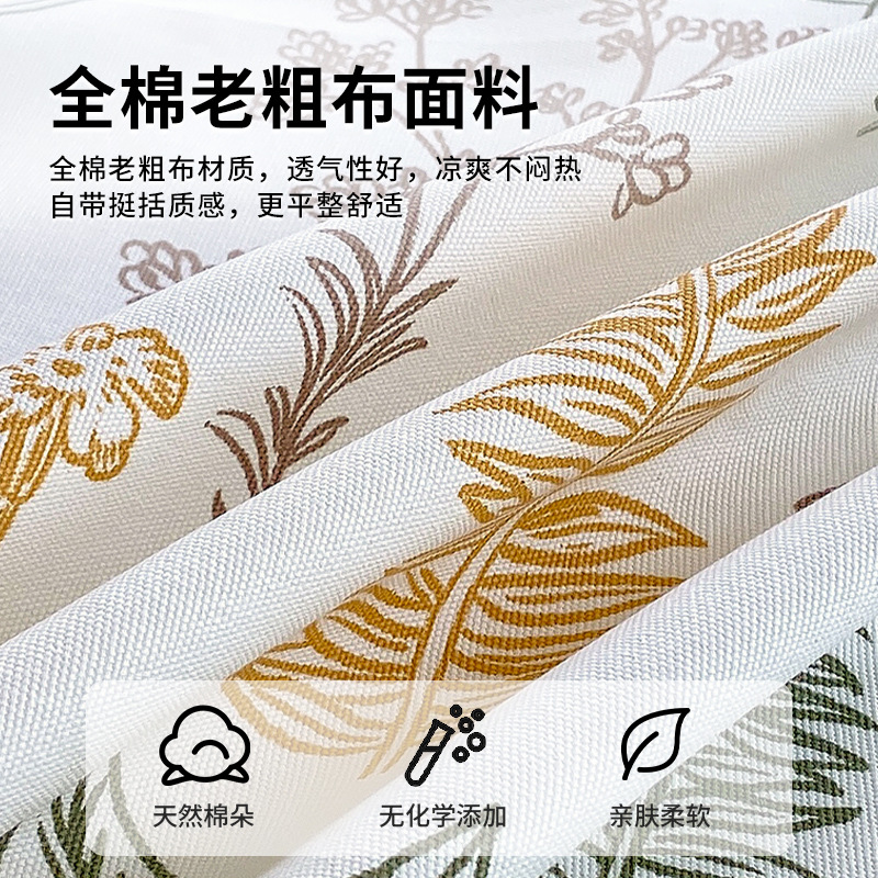2025 nueva sábana de tela gruesa vieja de algodón de una sola pieza 100 dormitorio de algodón puro para niños y estudiantes sábana individual de tres piezas 2