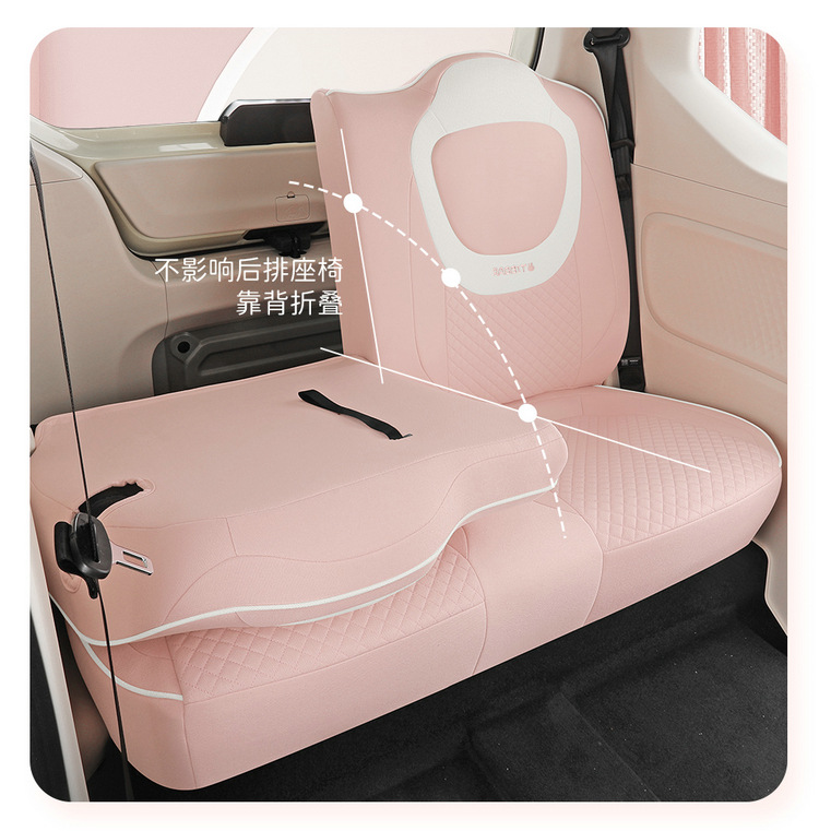 2024 special car is suitable for Wuling Bingguo cotton and linen car seat cushion four seasons breathable all-inclusive seat cover