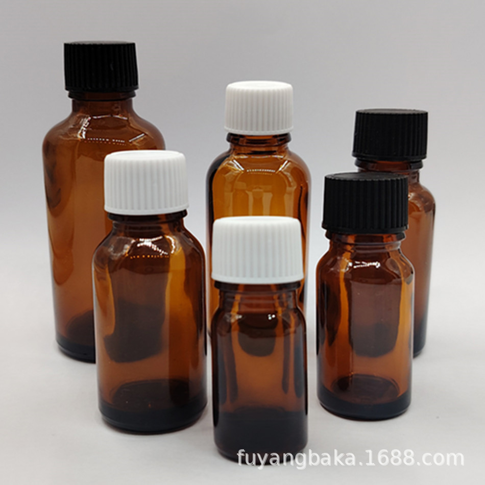 5ml10ml15ml20ml30ml50100ml玻璃分装瓶DIY小样瓶 密封止漏避光瓶