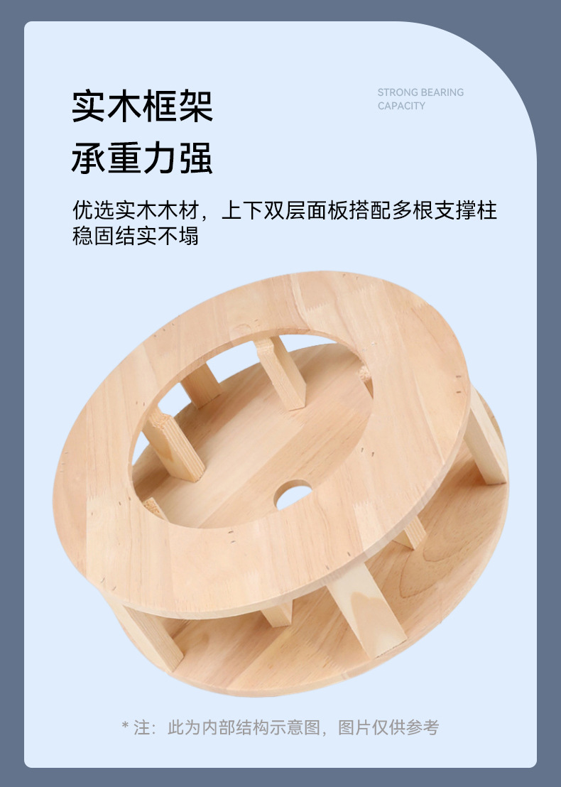 Solid Wood Moxa Cushion Moxibustion Seat with Temperature Control for Traditional Warm Moxa Therapy in use