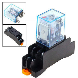 LY2N-J JQX-13F small intermediate relay AC220V 8 pins 10A including base LY2NJ