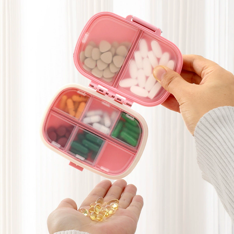 Handheld small waterproof container, Aliexpress, 8 cells