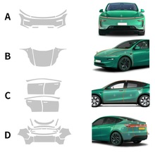 跨境专供2025特斯拉焕新modelY专车专用隐形车衣TPU贴漆面保护膜