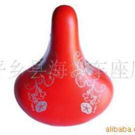 彩80车座鞍座自行车电动车座垫加大加厚通用防水锂电车骑行车坐垫