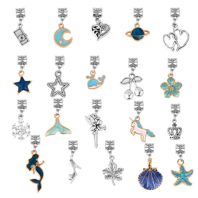 310g Weight Pendant, Beads, Chain Jewelry Making Type 16cm Jewelry Making Size Bracelets, Jewelry Accessories Classification 1 Set Quantity Alloy Material Letter, Star, Heart Shape Pattern Cute, Sweet Style 1 Set 16cm Alloy Letter Star Heart Shape Pendant Beads Chain 13