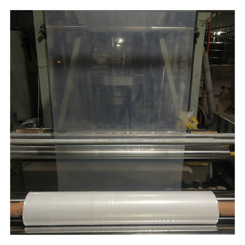 Оптовая полиэтиленовая пленка Белая прозрачная пластиковая ткань Po Film Черно-белая пленка сельскохозяйственная капающая тепличная пленка сельскохозяйственная пленка пластиковая пленка