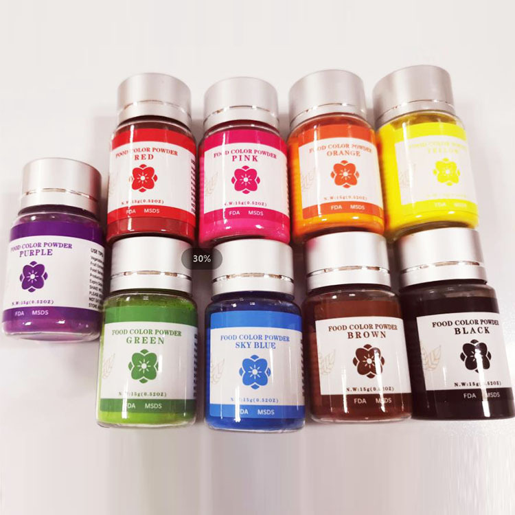 9 Color Set Food Grade Toner Baking Cake Cream Colorant Fondang Flour Food Color Water Soluble 9 Color Set Food Grade Toner Baking Cake Cream Colorant Fondang Flour Food Color Water Soluble