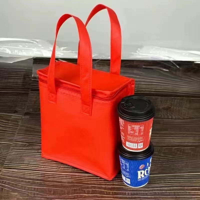 붉은 우유 차 더블 컵 20*10*22