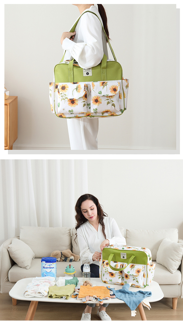 茵秀丽单肩妈咪包 (11)