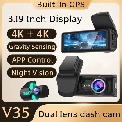 Driving recorder – Chezai 4K Dual Lens Hidden