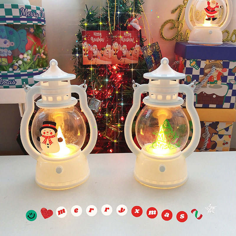 跨境復(fù)古懷舊小馬燈油燈手提燈圣誕節(jié)小夜燈不插電生日禮物感熱賣