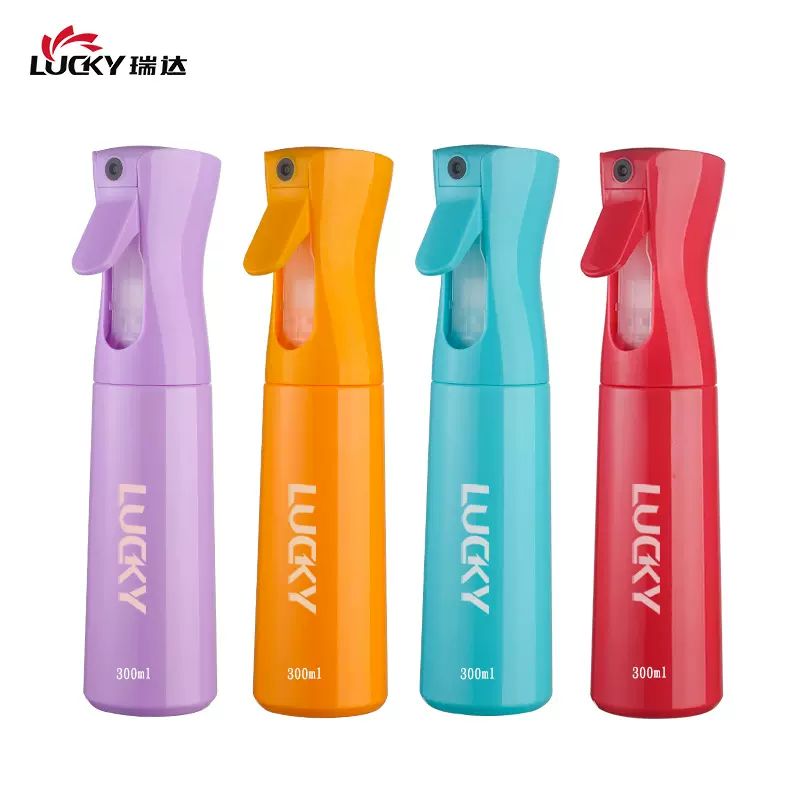 工厂批发200ml300ml消毒酒精喷雾瓶高压自动美发补水喷瓶增压喷壶