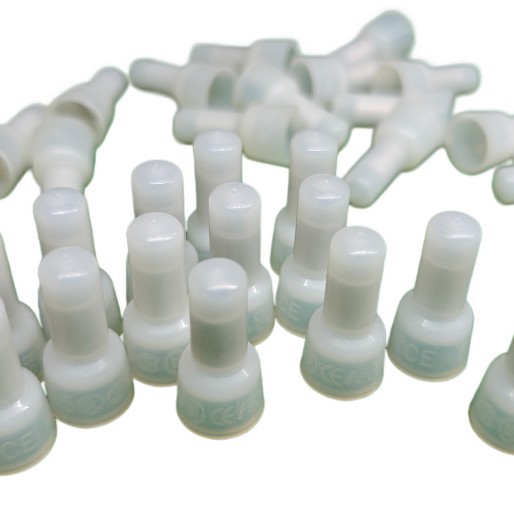 750 ℃ Flame-Retardant Crimp Caps Ce Certified Nipple-Type Terminal Blocks Nylon Aluminum Tube Copper Tube Closed-End Connectors
