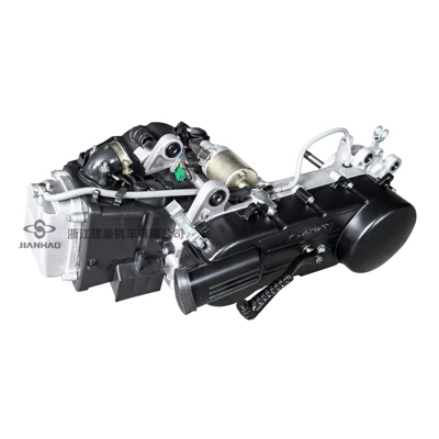 Jianhao Factory Direct Sales Scooter Motorcycle Gy6-150Cc Long-Box Engine Assembly 157Qmj57.4Mm (Motorcycle engine and accessories) - large-round-edge-cover-with-electric-carburetor