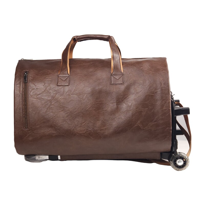 in stock Pull Rod Suit Bag Travel Bag Large Capacity Independent Shoe Warehouse Business Short-distance Travel Overnight Bag