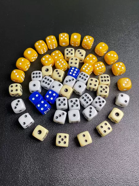 10mm Solid Color Rounded Six-Sided Multi-Color Dice for Board Games and Entertainment, In-Stock Dice Processing and Customization, Cross-Border Supply Dice