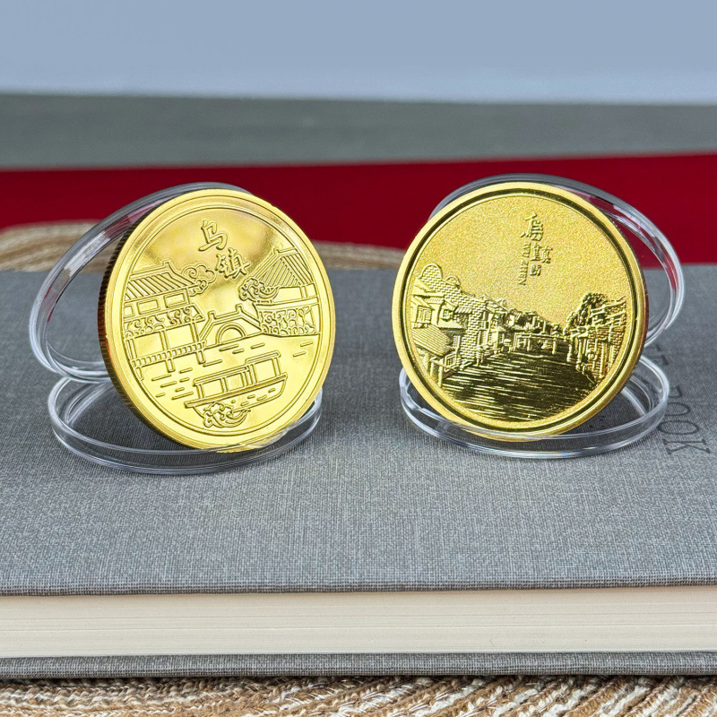 木质乌镇冰箱贴热门景区城市旅游纪念品文创国潮磁吸冰箱贴批发|undefined