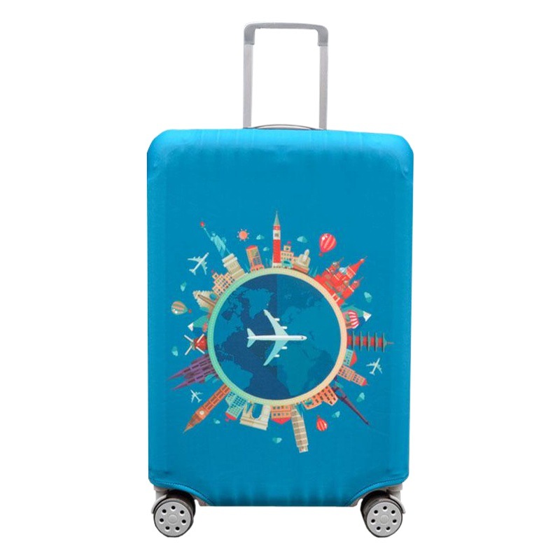 Venta directa de fábrica de comercio exterior transfronteriza cubierta de equipaje elástico espesado entrega de una sola pieza