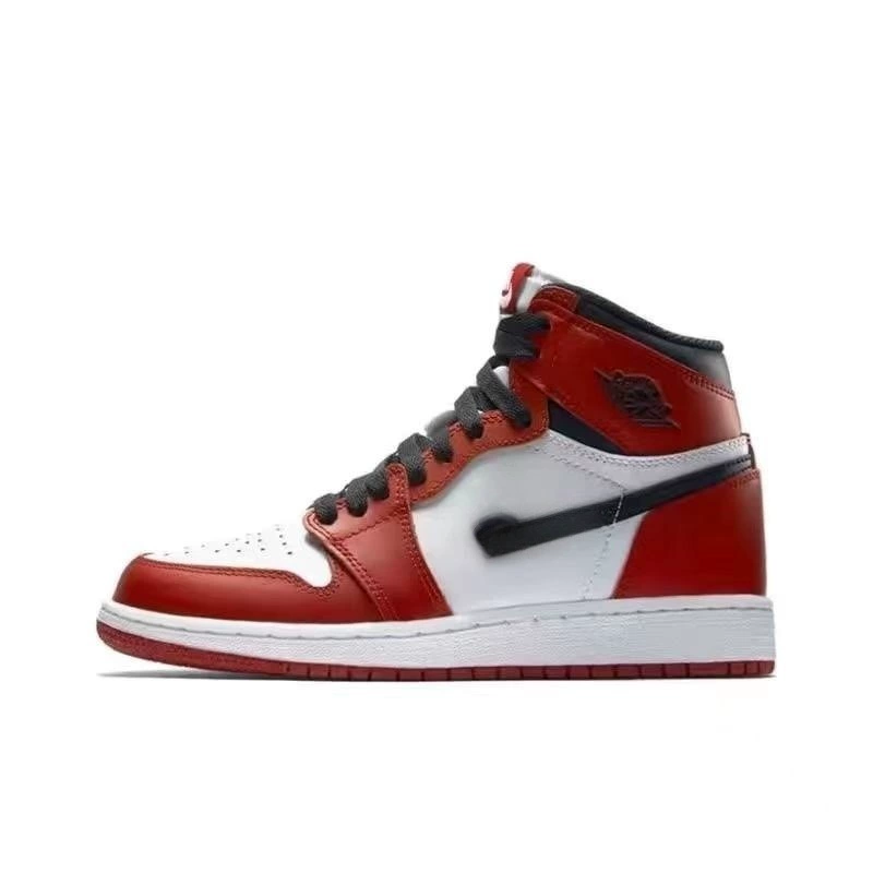 Air Jordan 1, демисезонные высокие кеды для пальцев для мужчин и женщин