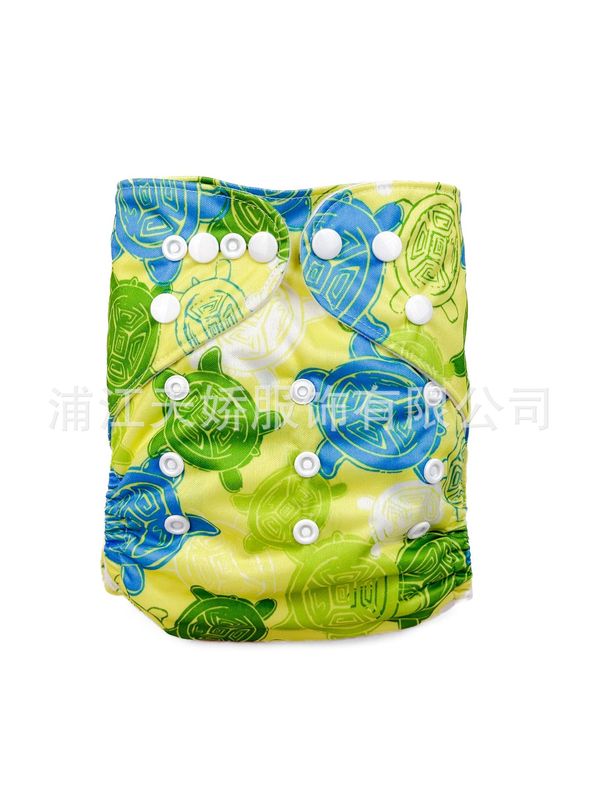 メーカークロスボーダー赤ちゃんおむつ洗える尿不湿通気性プリントトレーニングパンツcloth diaper|undefined