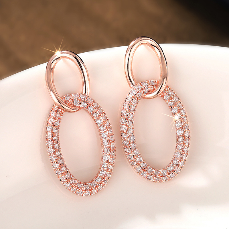 geometric elegant earrings