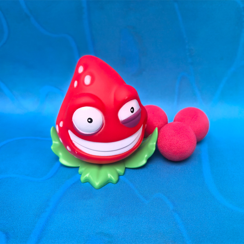 Plants vs. Zombies mecánicos genuinos a granel Gatling Pea Shooter catapulta vinilo juguete malvado dragón pequeño fantasma