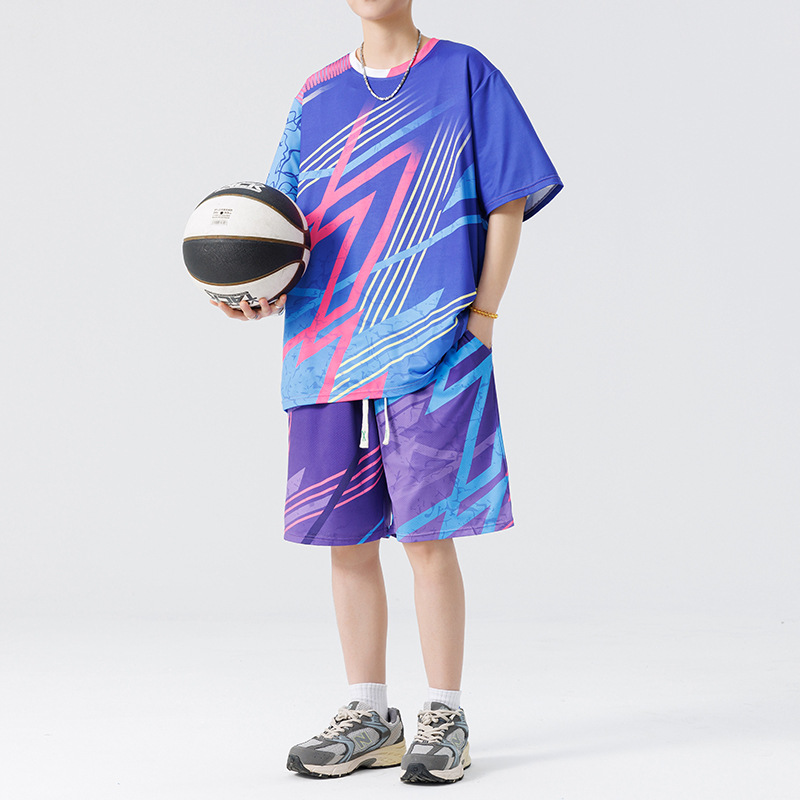 TZ8978 conjunto morado