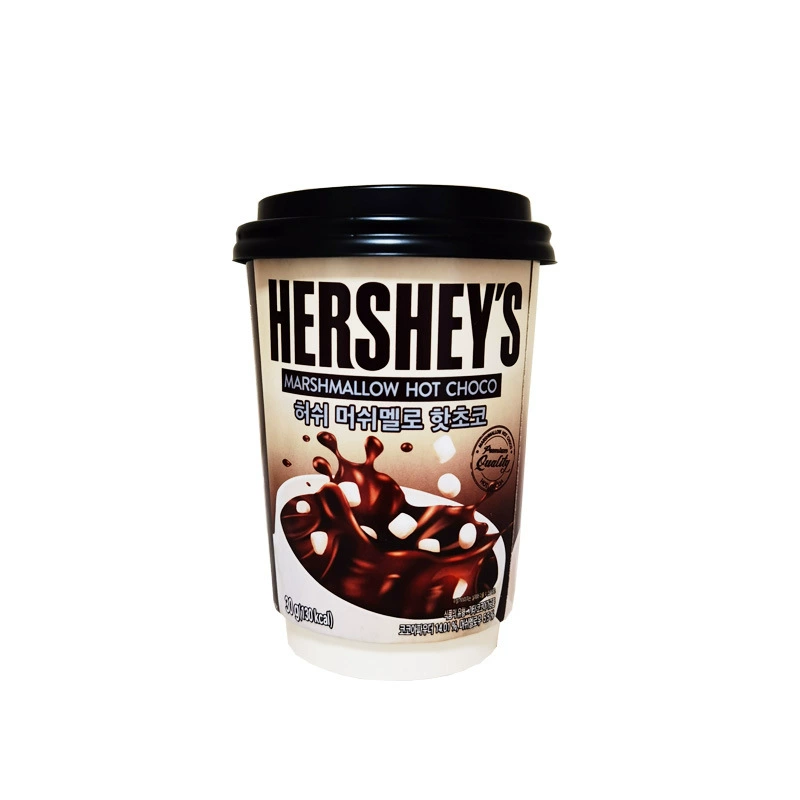 Korean imported snacks hershey's classic original instant cocoa chocolate brewing hot drink 5 cups