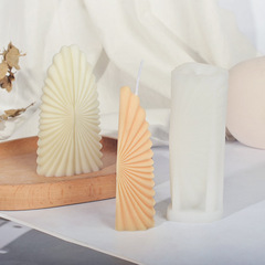 三信 鬥牛號角香薰蠟燭硅膠模具DIY手工皂石膏擺件擴香石自製磨具