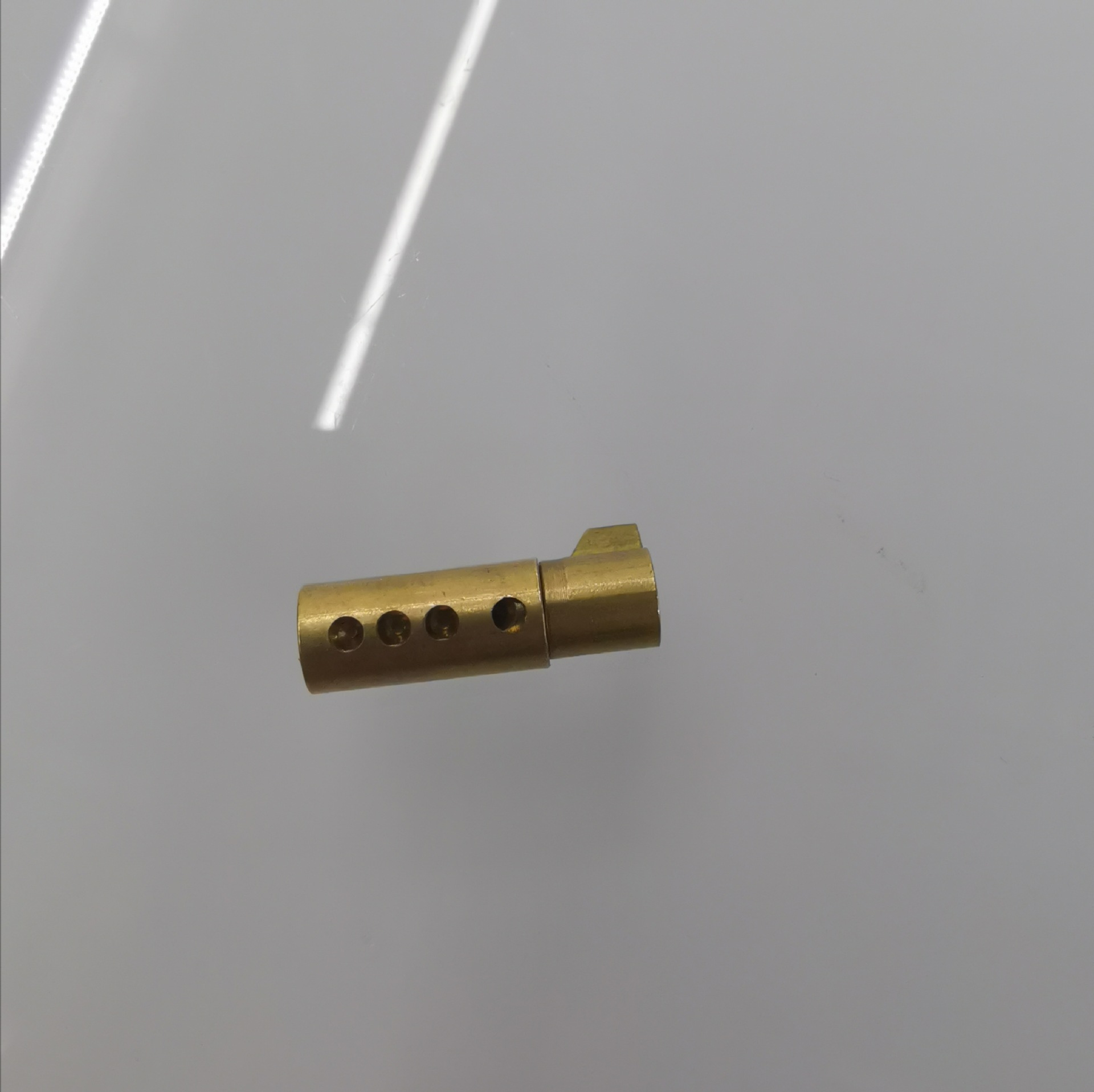 Manufacturer Wholesale Car Power Switch Lock Core, Special-Shaped Lock with Universal Opening, Single-Opening Copper Lock Core