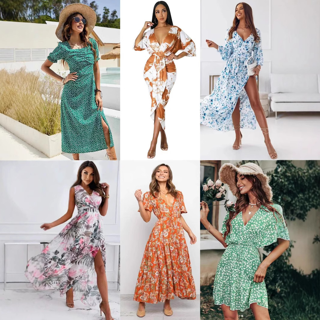 Vestido de Amazon Marcas de moda europeas y americanas Dazy, Lovito, Yions, Emery Rose