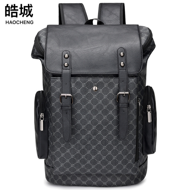 2025 nuevo estilo mochila para hombres de negocios mochila de viaje al aire libre de moda mochila de escuela secundaria de gran capacidad para estudiantes universitarios