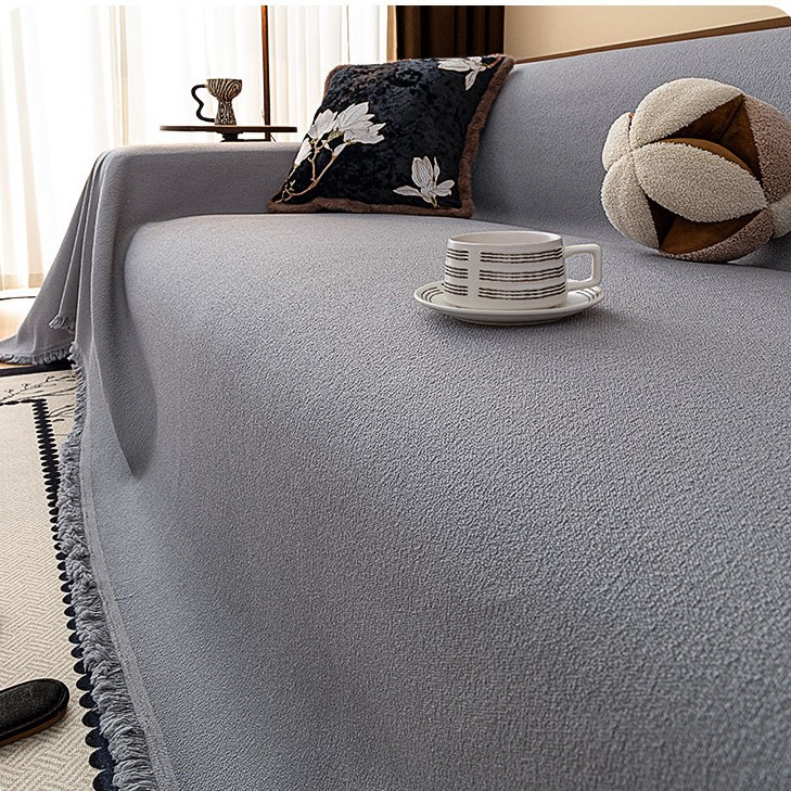 2024 nuevo sofá impermeable toalla de tela de cubierta cuatro estaciones sofá universal cojín de cubierta de cubierta anti-gato cubierta completa manta universal