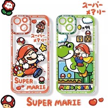 马里奥适用于OPPOreno4手机壳a72保护A95硅胶k9透明软壳A9情侣R11