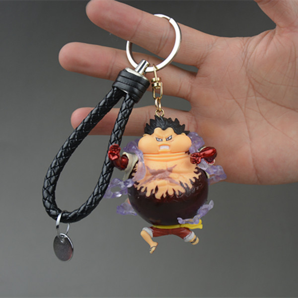 Una pieza hecha a mano Nica Luffy colgante periférico llavero grab máquina muñeca caja ciega TikTok adornos
