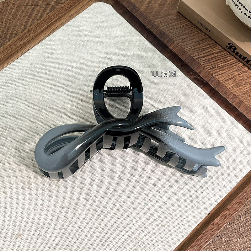 Gran clip de tiburón esmerilado acrílico simple horquilla tocado volumen gran horquilla de alto grado accesorios para el cabello al por mayor