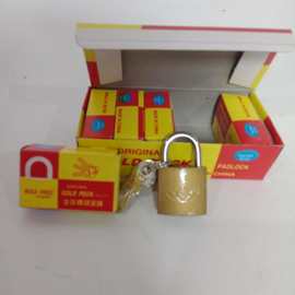 短头铜锁木门锁头防盗锁推拉门独立小型挂锁小锁子小号门锁卧室便