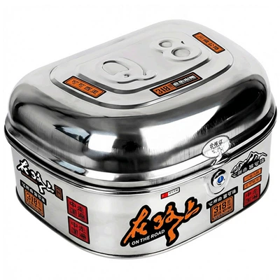 Thickened Stainless Steel No Noise | Motorcycle trunk