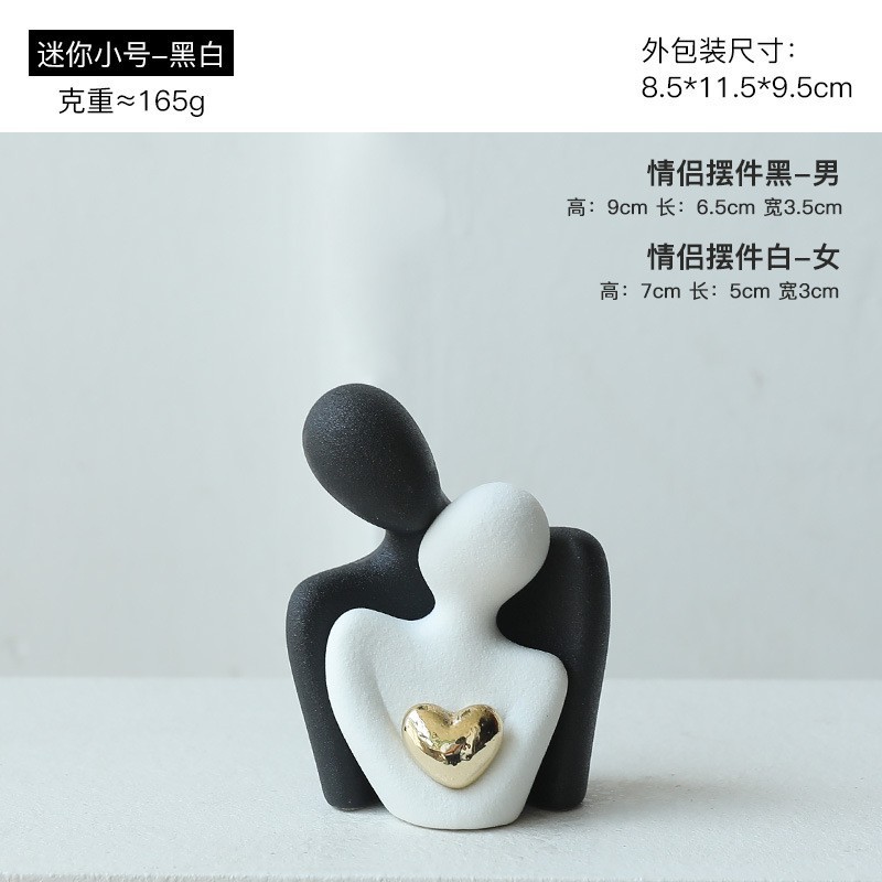 リビングルームの置物は軽くて豪華で高級な雰囲気のお酒棚の装飾品です。