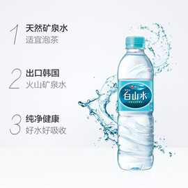 正品农心白山水矿泉水500ML*20瓶天然长白山饮用水整箱