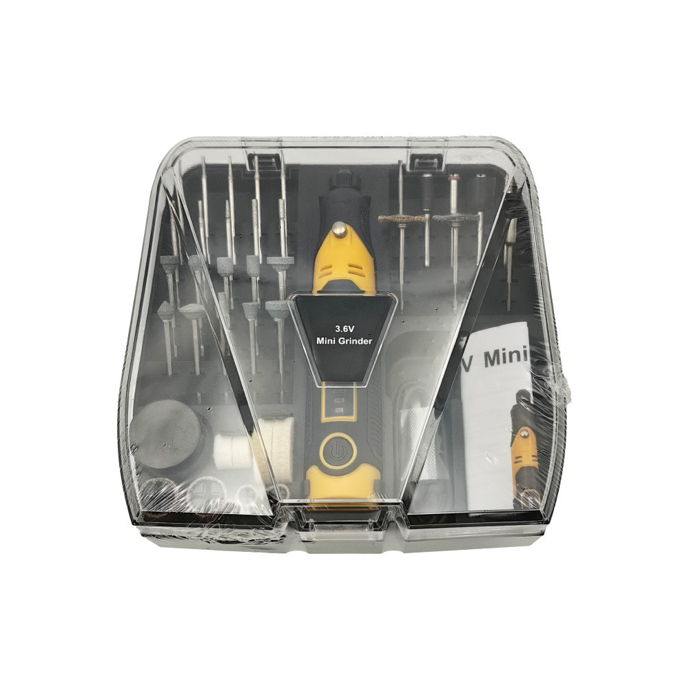 Mini molino eléctrico de bricolaje de mano portátil, máquina de grabado de talla de madera multifuncional para el hogar, juego de pulido y pulido de jade, stock